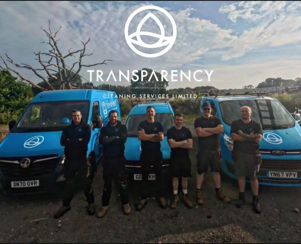 Transparency Cleaning Services team photo in Sussex
